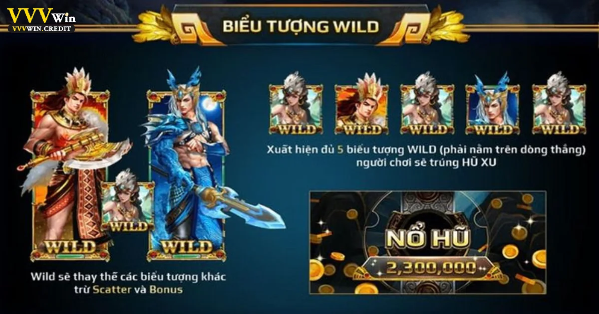 Cách Chơi Sơn Tinh Thủy Tinh - Slots Huyền Thoại Tại VVVWin 3 Cơ chế trò chơi và cách hoạt động